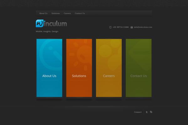 Cascade theme site design template sample