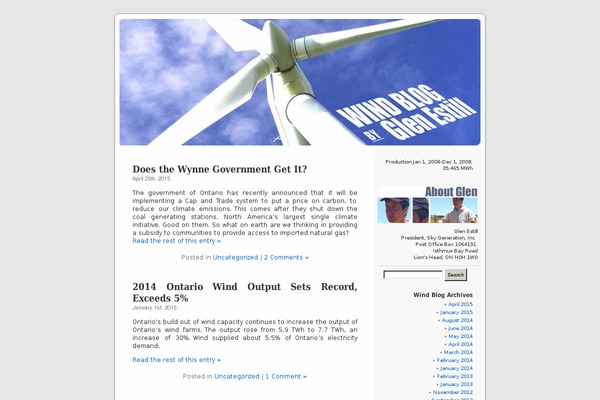 Default theme site design template sample