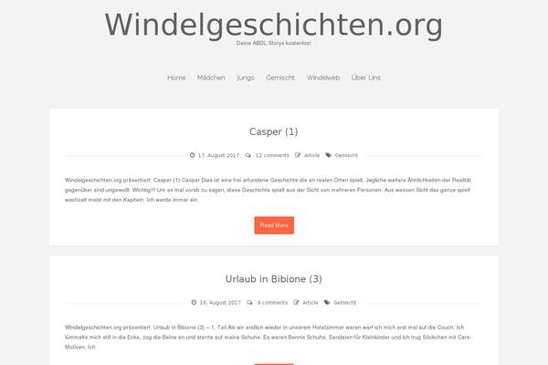 SuevaFree theme site design template sample