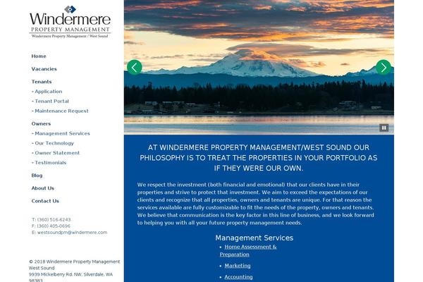 windermereforrent.com site used Appfolio Framework