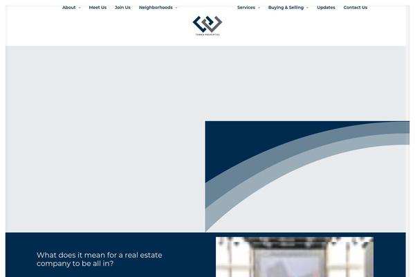 Uncode theme site design template sample