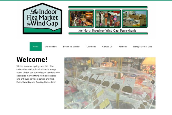 discover theme site design template sample
