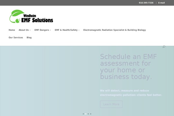 Divi Child theme site design template sample