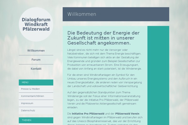 Flounder theme site design template sample