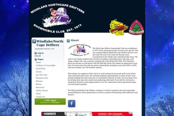 Christmas Is Near theme site design template sample