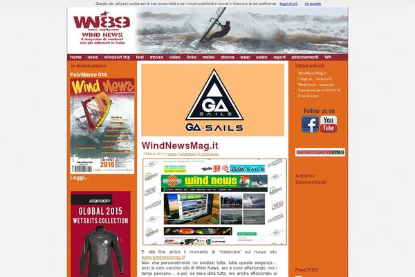 windnews.it site used Giraffe2