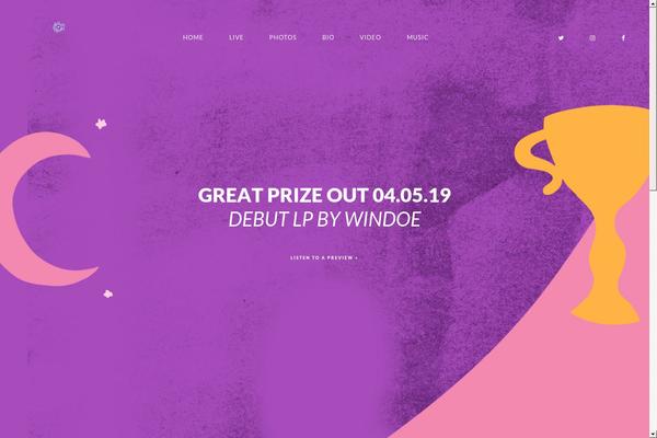 Site using Social Media Widget plugin