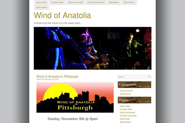 windofanatolia.com site used Live Music