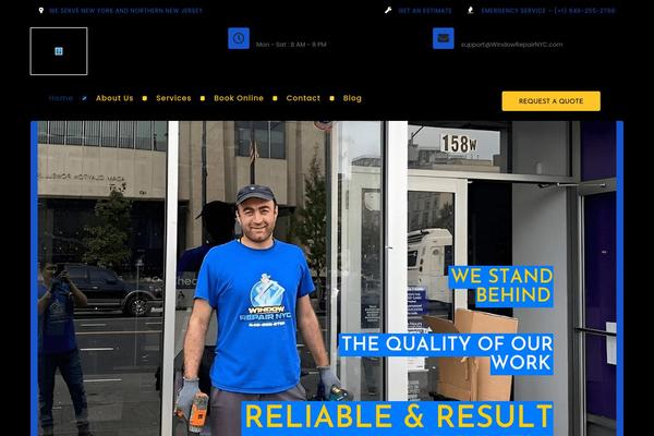 Site using Yelp-reviews-ticker plugin