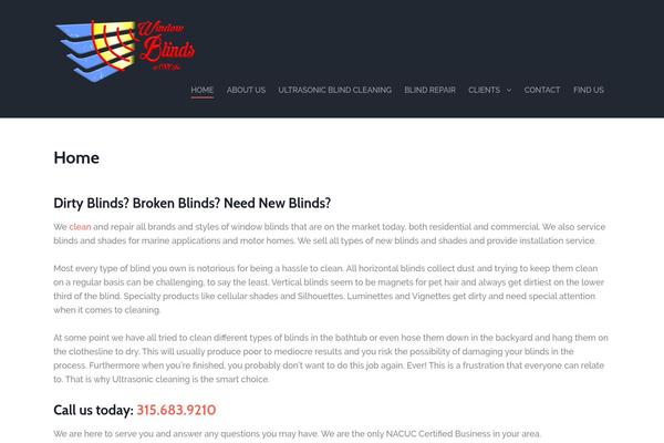Hub theme site design template sample