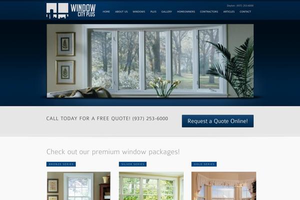 inFocus theme site design template sample