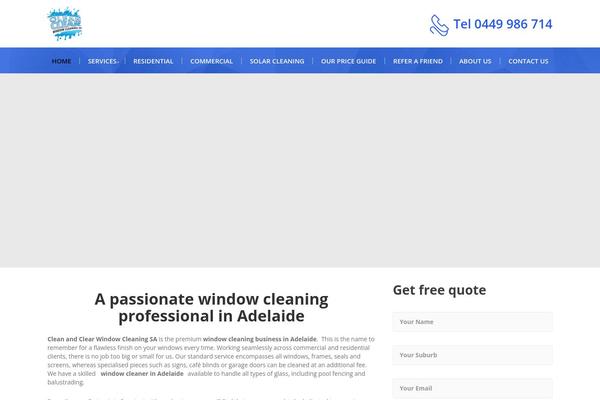 windowcleanadelaide.com.au site used Studio45