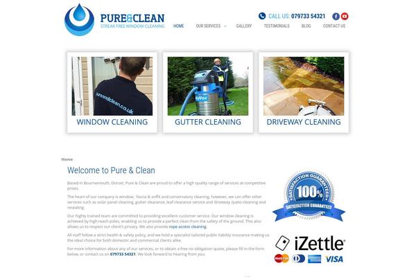 windowcleaningbournemouth.com site used Pureclean