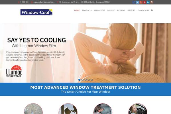 Interface Pro theme site design template sample