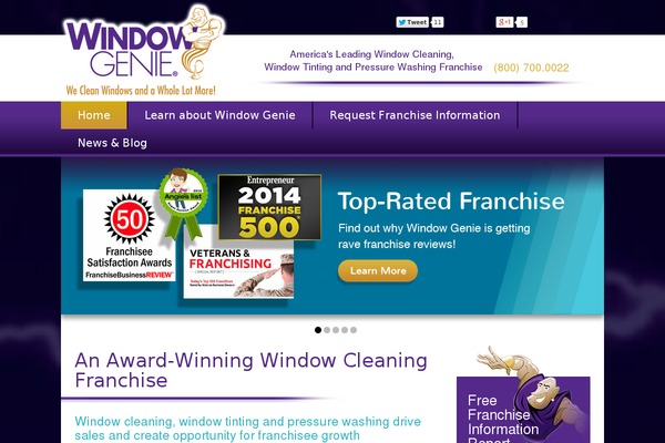 Site using Franchise plugin
