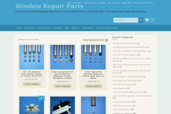 Store theme site design template sample