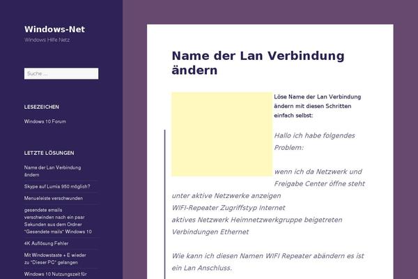 Site using Easy Table of Contents plugin