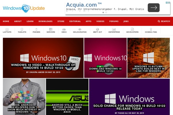 Techfind theme websites examples