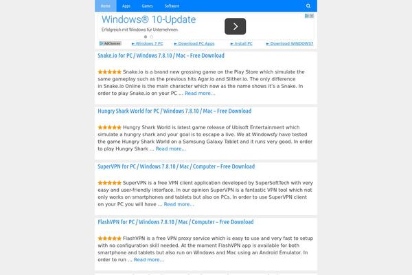 Studio-X theme site design template sample