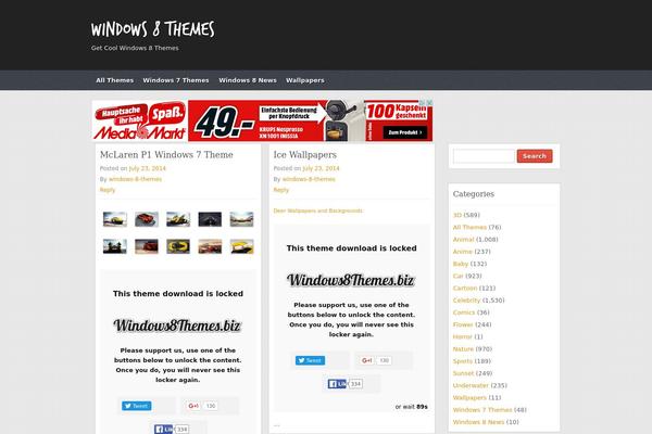 Themolio theme site design template sample