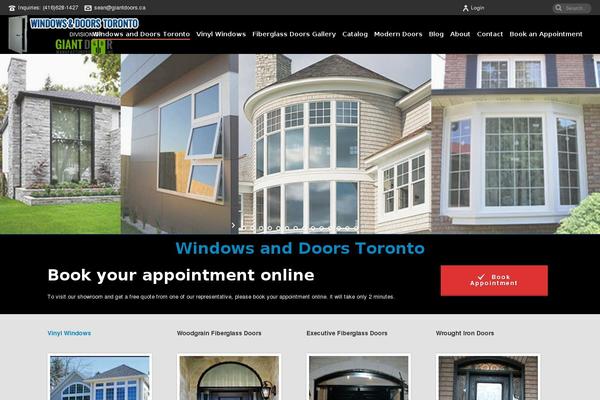 Jupiter theme site design template sample