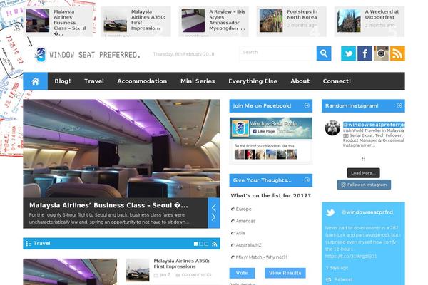 Metro theme site design template sample