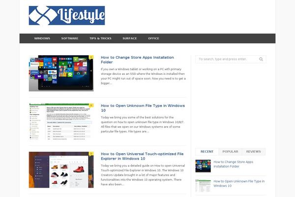Mercia theme site design template sample