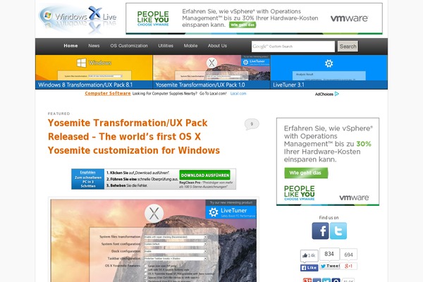 Site using Disqus Recent Comments Widget plugin