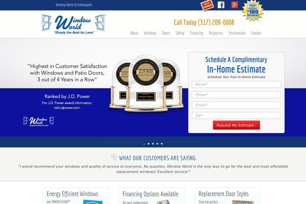 Windowworld theme site design template sample