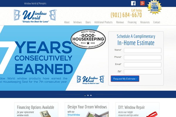 Windowworld theme site design template sample
