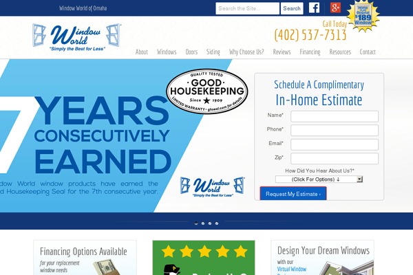 Windowworld theme site design template sample