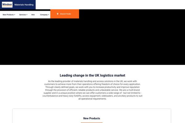 Windsor theme site design template sample