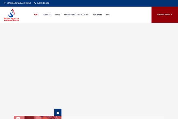 Electrico website example screenshot