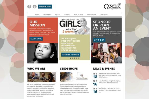 Ccf theme site design template sample