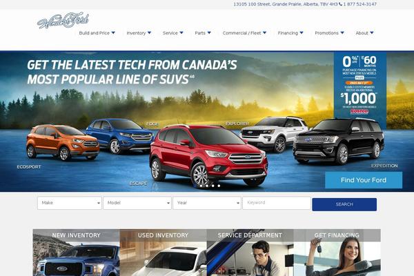 windsorford.com site used Strathcom