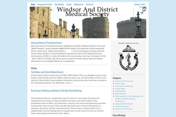Lifestyle theme site design template sample