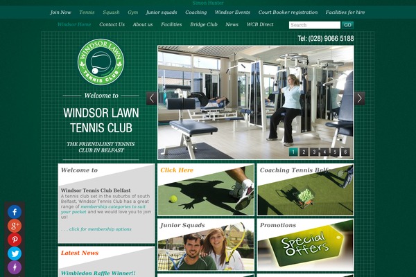 windsortennis.co.uk site used Windsor