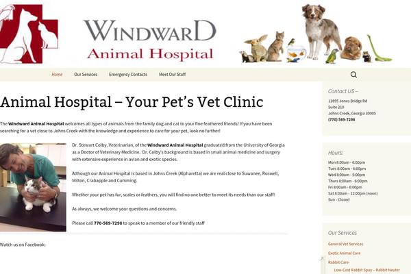 Site using Custom-menu plugin