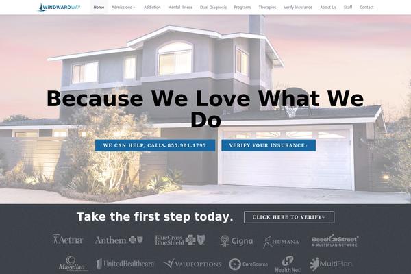 DMS theme site design template sample