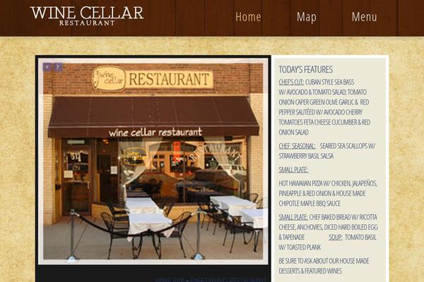 Site using Easy-restaurant-menu-manager plugin