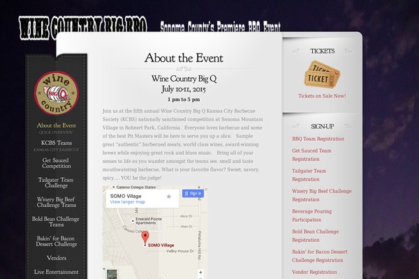 Memoir theme site design template sample
