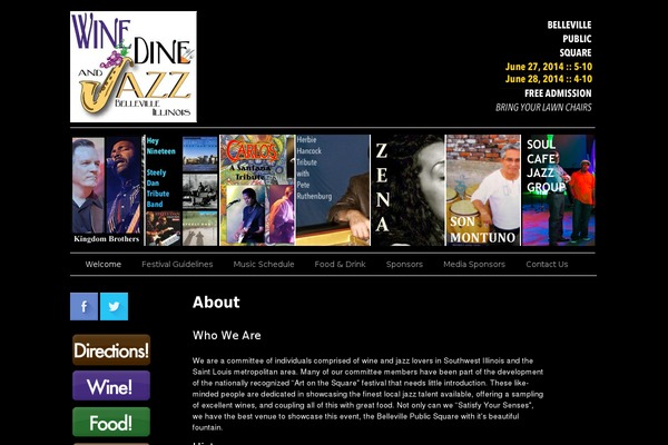 Sliding Door theme site design template sample