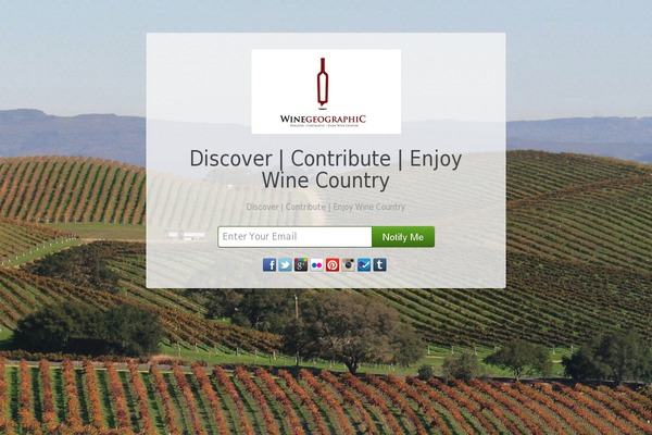 winegeographic.com site used Engine