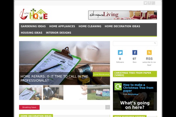 CNEWS theme site design template sample
