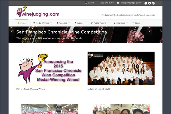 Infinite theme site design template sample