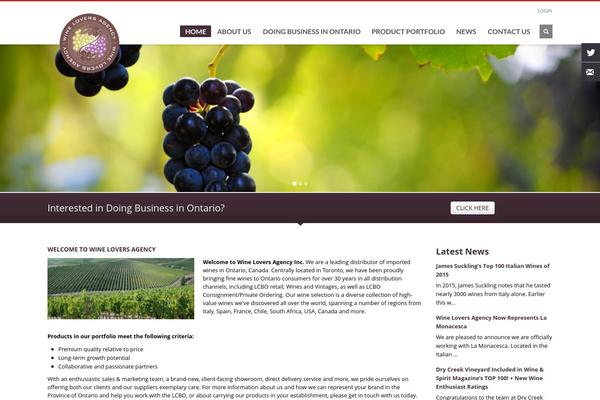 Site using Helios Solutions Social Media Buttons plugin