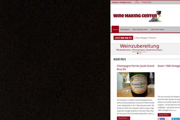 winemakingcenter.com site used Sahifa