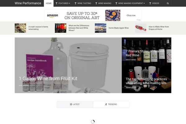 NewsPaper theme site design template sample