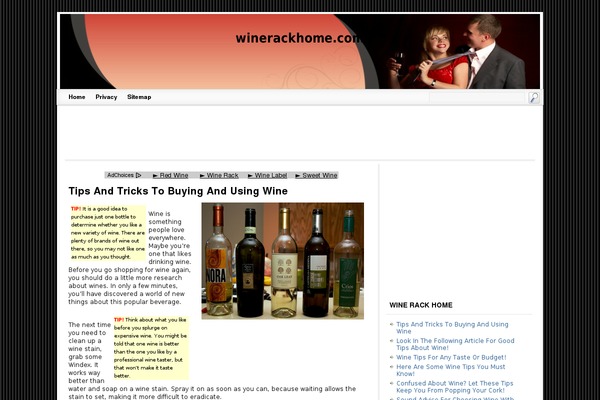 winerackhome.com site used Socrates301