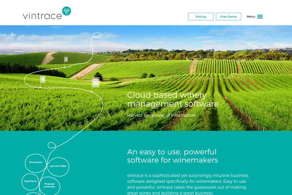 winery-software.com site used True-theme